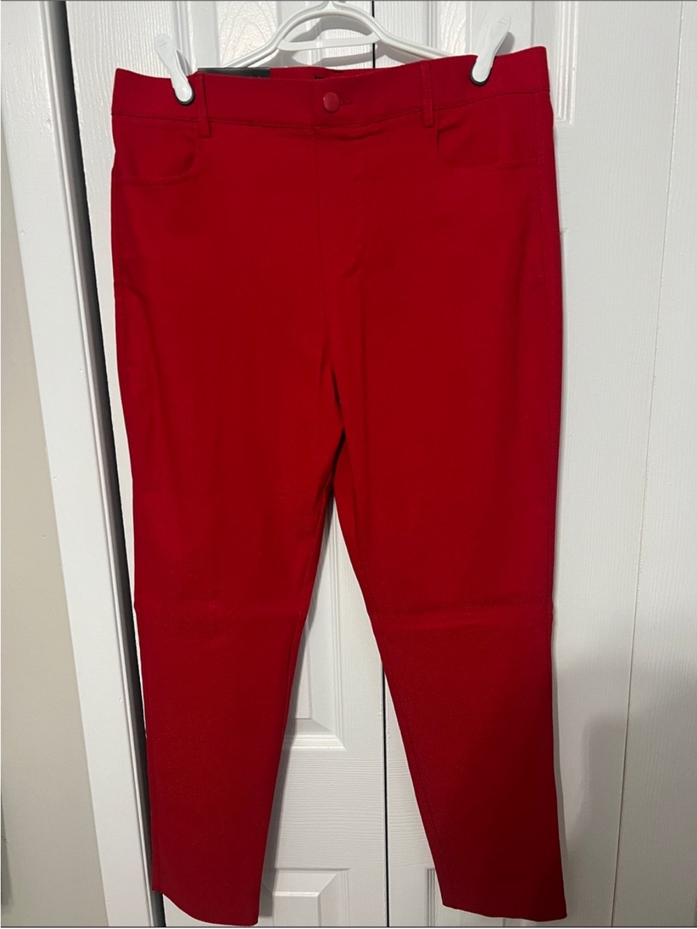 Mario Serrani  Red Pants Size Large NWT